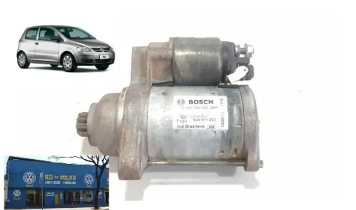Motor de arranque 9 dente original Bosch Fox G1 2003 a 2009 