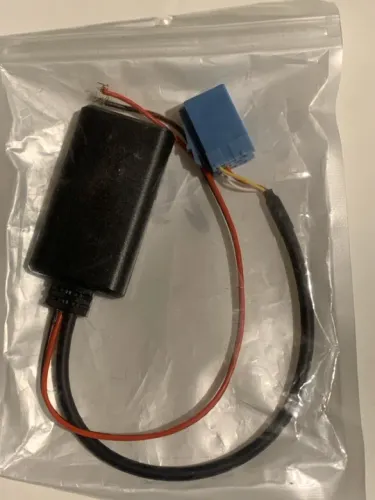 Adaptador Bluetooth para Som do Carro Fiat Dobló Brava Ducato Panda Alfa Romeo