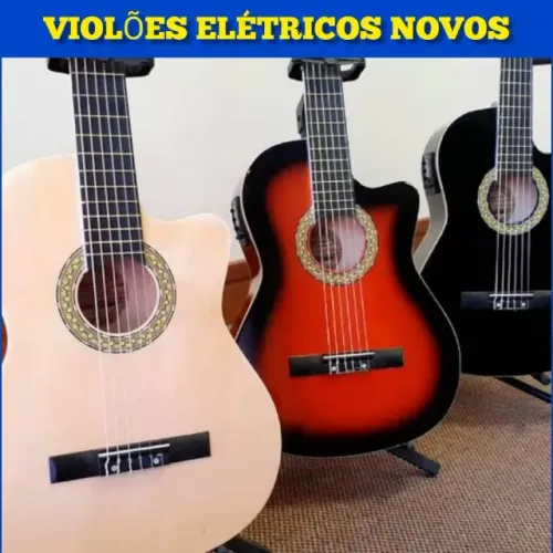 Violão elétrico Novos+Garantia+Entrega Hoje 
