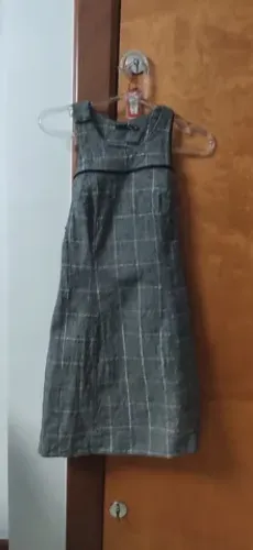 Vestido curto xadrez PROMOCAO BLACK FRIDAY ANTECIPADO