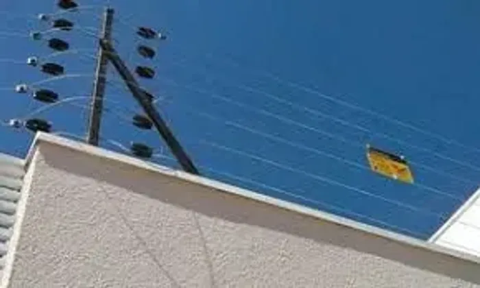 Cerca elétrica instalado