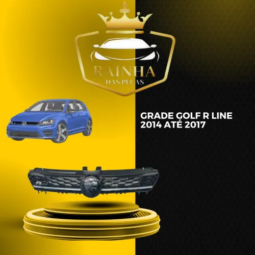 Grade Golf R Line 2014 até 2017