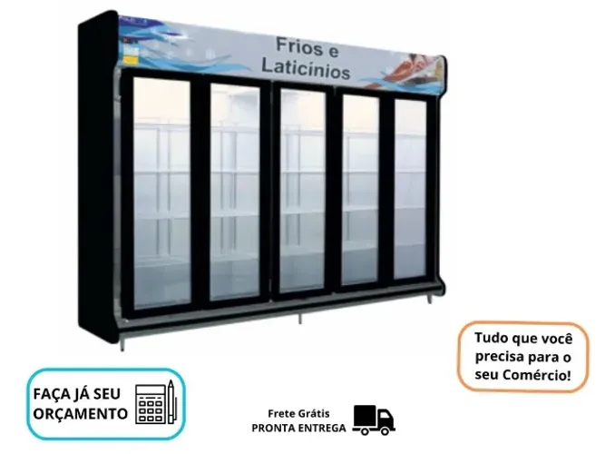 Refrigerador 5 Portas Polo Frio 220v