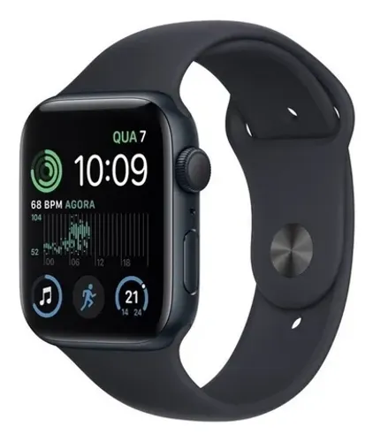 APPLE WATCH SE 2 44 MM PRETO (NOVO E LACRADO) (ENTREGA GRATIS) 