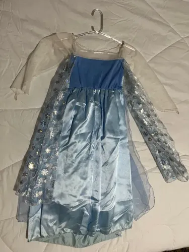 Kit 2 Fantasias da Frozen Elsa - Tamanho 5 anos - Com Peruca