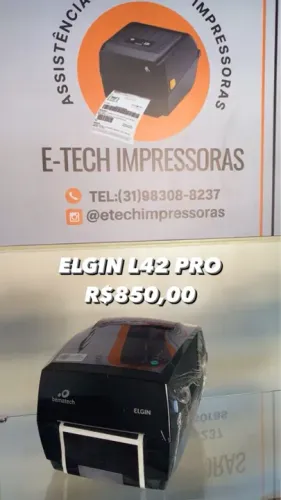 Impressora de Etiquetas ELGIN L42 PRO