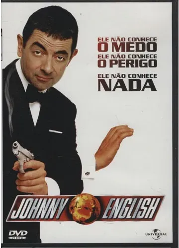dvd johnny english rowan atkinson mr bean natalie imbruglia universal original 2003