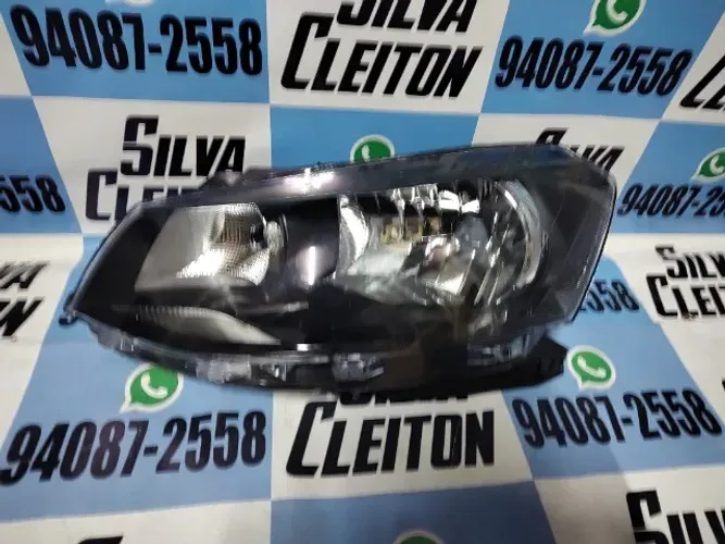 farol esquerdo gol g6 2013 ate 2016 foco simples novo importado 