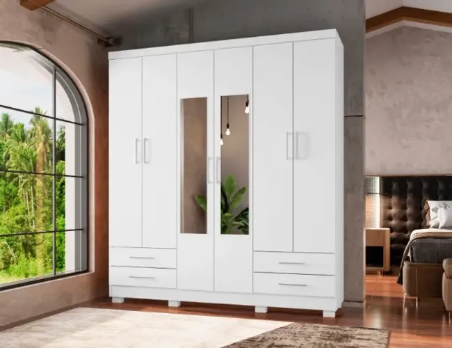 Promoção Guarda Roupa Branco - 04/10/