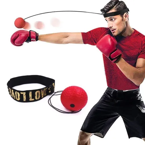 Bolinha Treinar Boxe com Headband de Soco