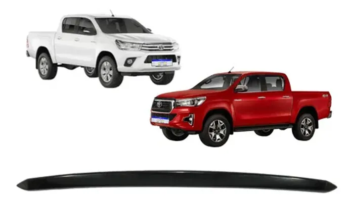 Friso Preto Capo Toyota Hilux 2016 2017 2018 2019 2020 Novo