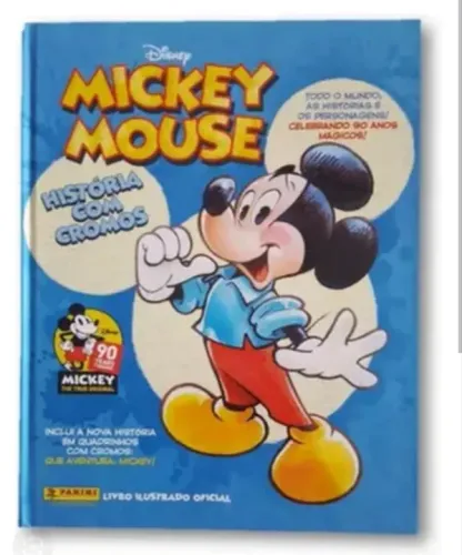 Álbum Mickey Completo Colado 