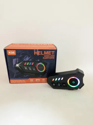 RÁDIO INTERCOMUNICADOR MOTO PARA CAPACETE