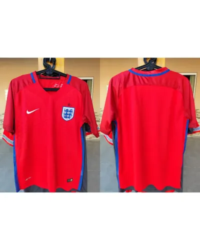 Camisa Inglaterra Vermelha Nike 2016 RETRÔ