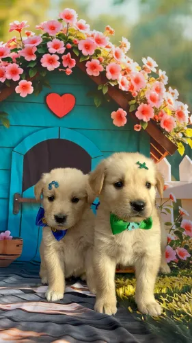 Golden retriever fêmea e machos douradinhos lindos