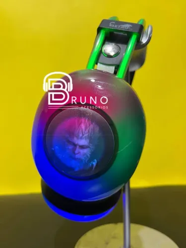 Headphone Gamer LED Personalizado - Eletron