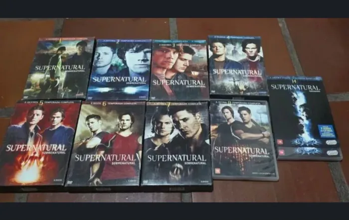 Coleção DVDs originais sobrenatural em português 