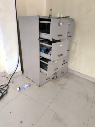 1 Arquivos de aço metal gaveteiro 4 gavetas deslizantes