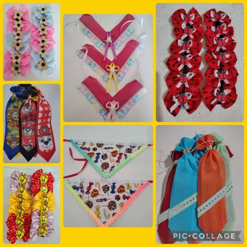Venda de laços e gravatas pet