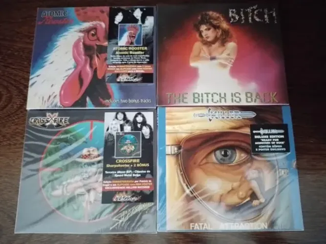 cds heavy metal atomic rooster bitch killer e outros metal anos 80