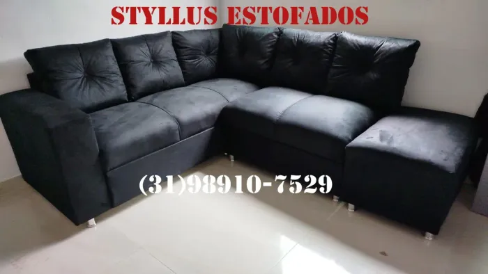 Sofá de canto novo