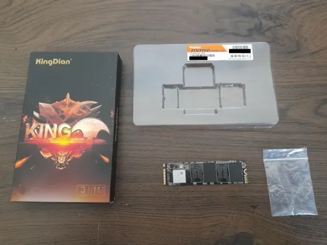 SSD NVME Kingdian 128gb