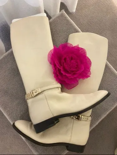 Baixei o preço, ORIGINAL Botas Gucci made in Italy em couro.