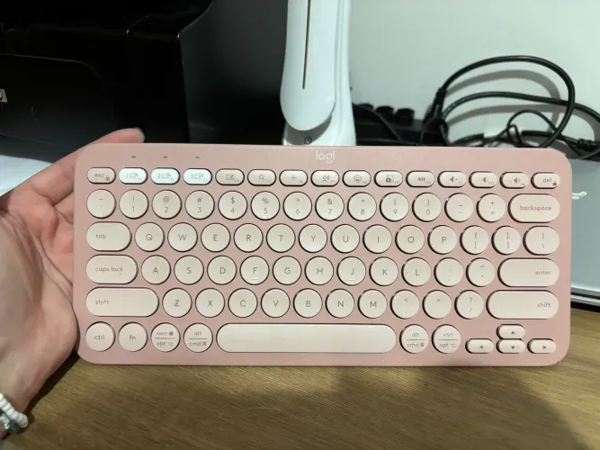 Teclado + mouse Logitech sem fio 