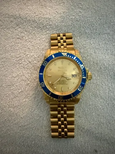 Relógio Invicta Dourado ORIGINAL 