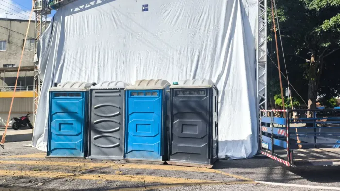 Locação de banheiros químicos PCD,PNE..