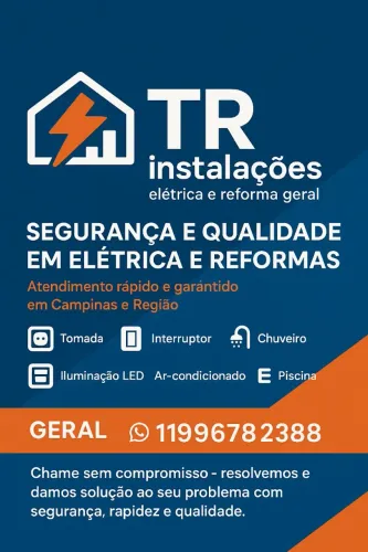Eletricista 24h em Campinas - Instalações e Reformas em Geral