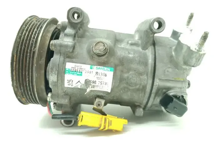 Compressor Ar Condicionado Peugeot 307 2.0 16v 2010 Sanden