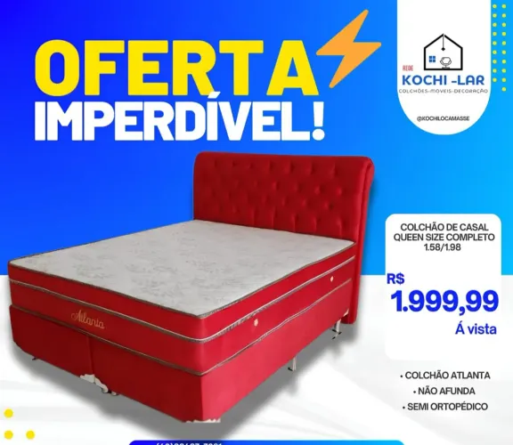 Colchão base cabeceira