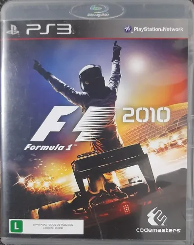 F1 formula 1 2010 - PS3 semi-novo 