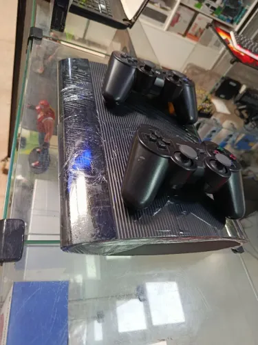 Ps3 slim revisado com garantia nota 15 jogos a sua escolha e dividimos em até 18 x