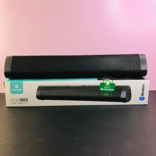 Alto-falante portátil A15 Soundbar Alto-falante sem fio sem fio cor preta