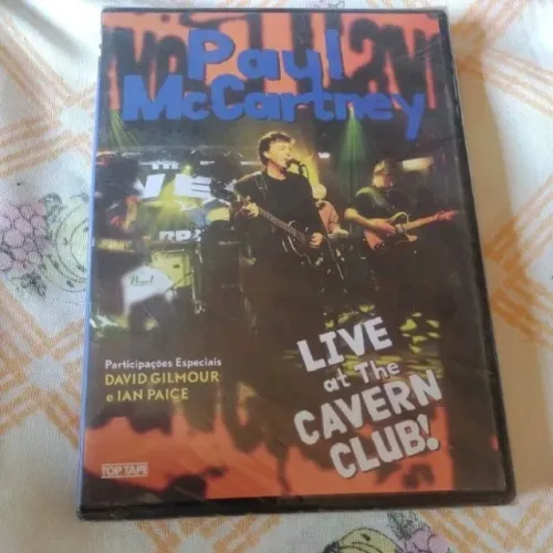 Paul McCartney - Paul Is Live e Live At The Cavern Club DVDs Lacrados