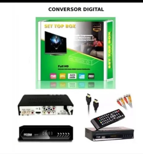 Conversor digital full HD para TV Novo Entregamos 