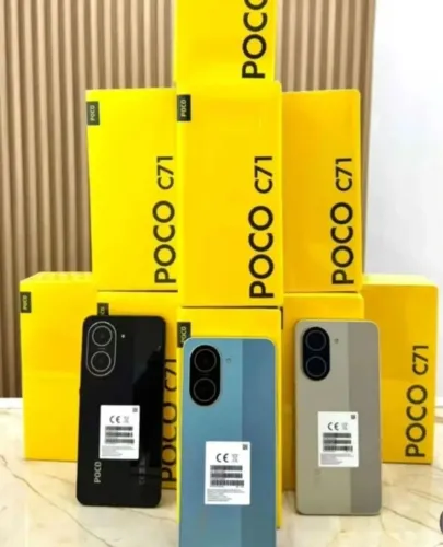 Celular C71 Dual SIM 64GB 03GB RAM - POCO C71 Novo Entrega Gratis Capa Pelicula