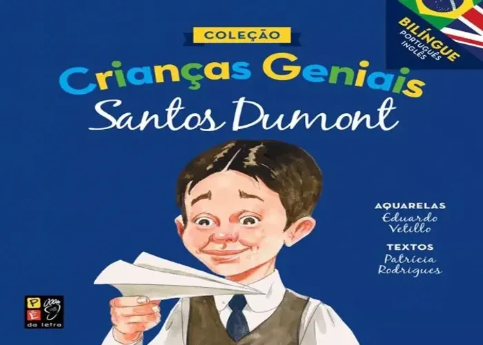 Livro Crianças Geniais - Santos Dumont Ed. Pé Da Letra