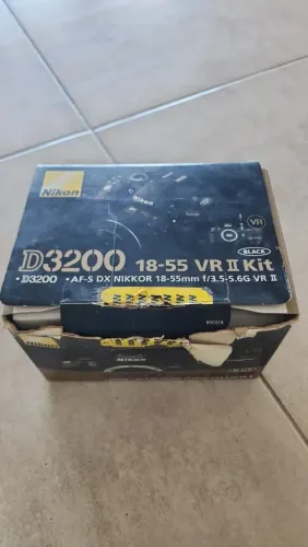 Nikon D3200! Lente 18-55mm VR II