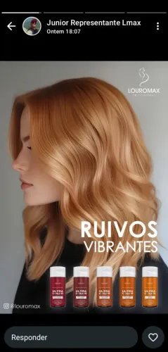 Tonalizante Louromax Ultra Color - Ruivos Vibrantes