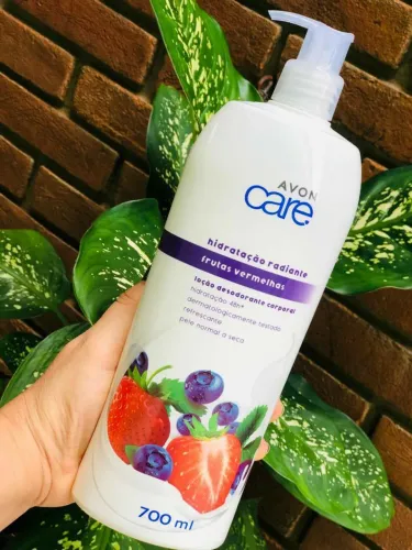 Loção Desodorante Corporal Avon Care Frutas Vermelhas 700ml
