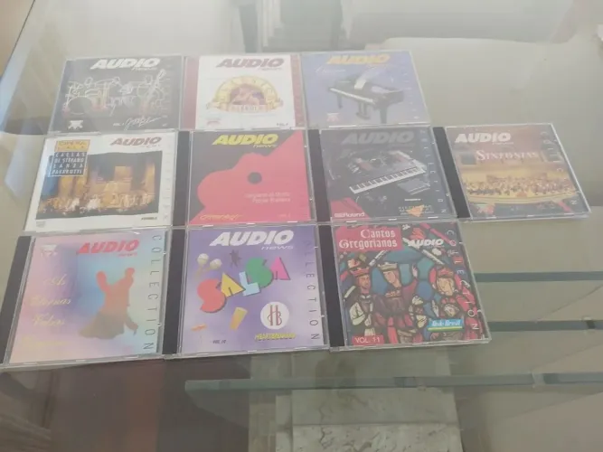 Coleção de CDs "Audio News"