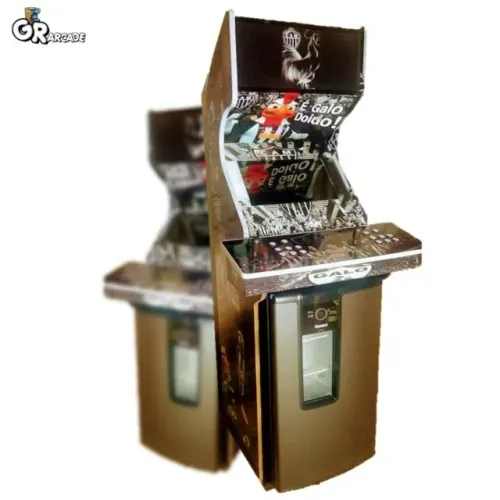 FLIPERAMA 19 POLEGADAS COM FRIGOBAR - DIVERSÃO E PRATICIDADE EM UM SÓ PRODUTO!