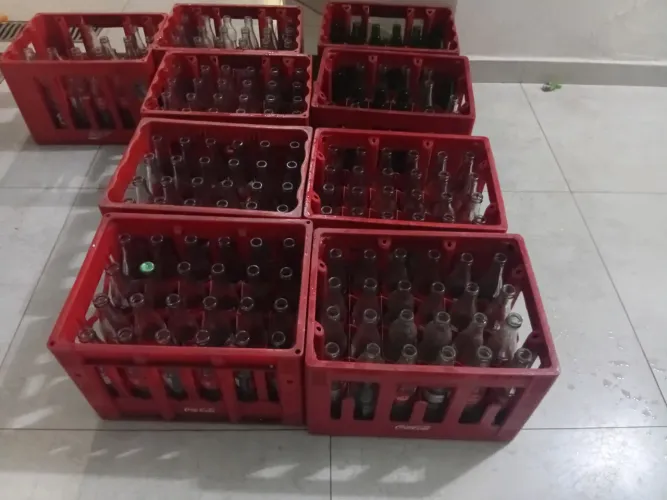 Engradado de Coca cola Ks com 24 unidades