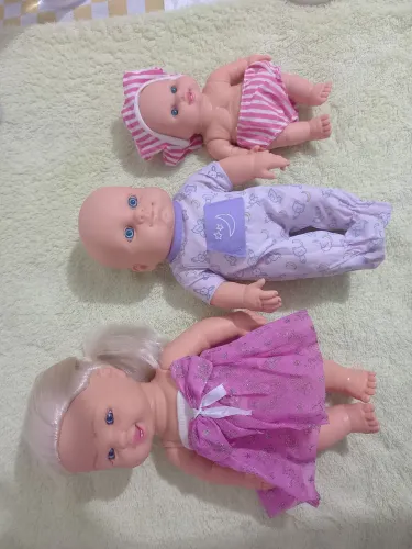 Bonecas tipo Meu Bebê para brincar