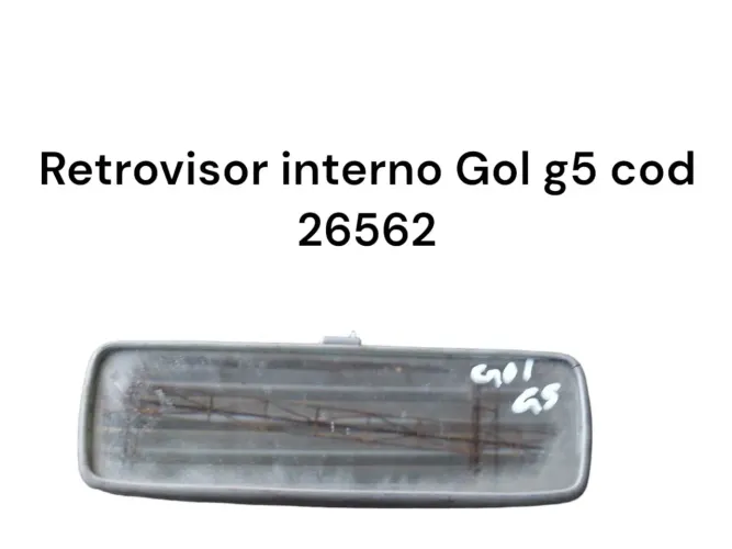 Retrovisor Interno Volkswagen Gol G5 Cod 26562
