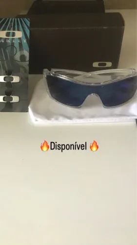 Óculos de sol Oakley BATWOLF- Original - Azul - Unissex clear 