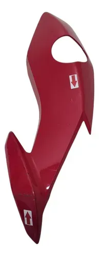 Carenagem Bananinha Farol Dir Cg 160 Fan 22/24 Avaria 57545 Vermelho